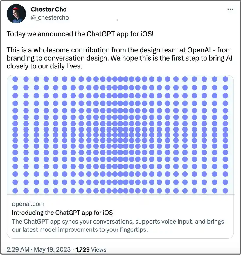 ChatGPT官方App来了,iPhone用户抢先免费用-第3张图片-世界杯直播平台-世界杯2026直播平台-免费观看官方-V3.6.9 ChatGPT官方App来了,iPhone用户抢先免费用-第3张图片-世界杯直播平台-世界杯2026直播平台-免费观看官方-V3.6.9